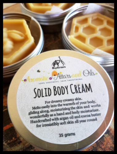 Solid Body Cream ~35 grams